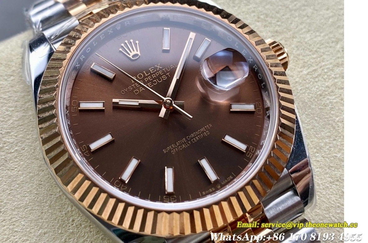 SS Stk 41mm Datejust Jub Version) SH3235(Tungsten Heavy Brown ARF 126331 RG 0424